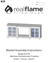Real Flame 2770 Owner's manual