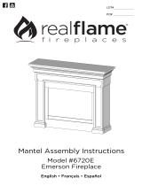 Real Flame 6720E Owner's manual