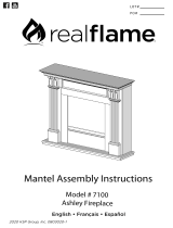 Real Flame 7100 Owner's manual