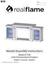 Real Flame 7720 Owner's manual