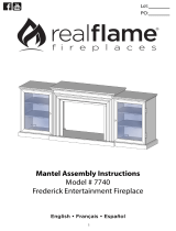 Real Flame 7740 Owner's manual