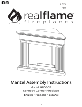 Real Flame 8050E Owner's manual