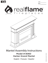 Real Flame 8060 Owner's manual