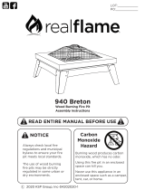 Real Flame Breton 940 Owner's manual