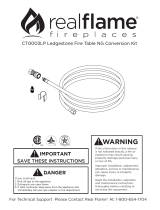 Real Flame CT003LP Owner's manual