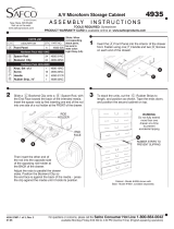 LDI Safco 4935 Aassembly Instructions