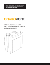 Envirovent energiSava 200 Installation guide