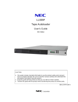 NEC LL009F User manual
