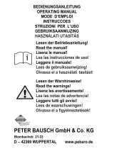 Pebaro 0211 Operating instructions