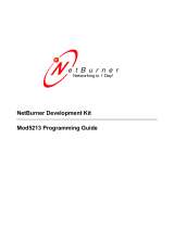 NetBurner Mod5213 Software Programming Manual