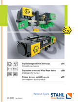 STAHL CraneSystems Explosion-Protected Wire Rope Hoists Product information