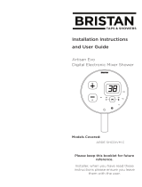 Bristan Artisan Evo Installation Instructions And User Manual