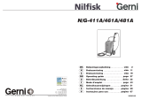 Nilfisk-Advance N/G-411A Operating instructions