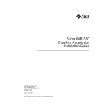 Sun Microsystems XVR-500 Installation guide