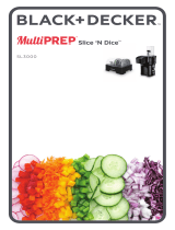 Black & Decker MultiPrep Slice'N Dice SL3000 User manual