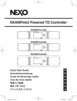 Nexo NXAMP4x2mk2 Quick start guide