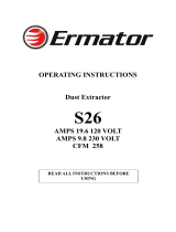 Ermator S26 Operating Instructions Manual