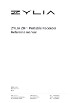 ZYLIA ZR-1 Reference guide