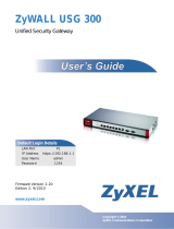 ZyXEL Communications ZYWALL USG 300 User manual