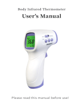 PACOM PC868. Infrared Thermometer User manual