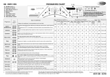 Whirlpool AWM 1005 Program Chart