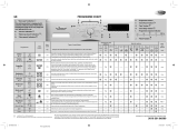 Whirlpool AWO/C 71000 Program Chart