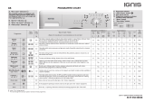 Ignis IFL 5100 Program Chart