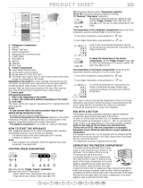 Bauknecht KGE 335 BIO A++ IN Program Chart