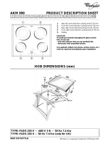 Whirlpool AKM 990/IX/01 Program Chart