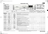 Whirlpool AWOE 9558 Program Chart