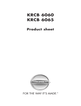 KitchenAid KRCB 6060 Program Chart