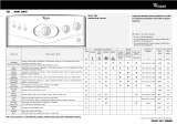 Whirlpool AWA 1000 Program Chart