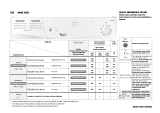 Whirlpool AWZ 650/2 Program Chart