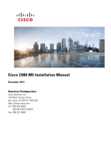 Cisco C800 series Installation guide