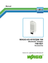 WAGO 750-921 User manual