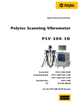 Polytec PSV-500-3D Operating Instructions Manual