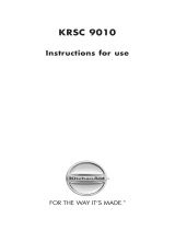 KitchenAid KRSC 9010/I User guide