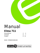 Elma Instruments 711 User manual