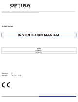 Optika B-380 Series User manual