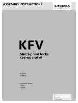 Siegenia KFV BS 2100 Assembly Instructions Manual
