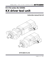 Nitto Seiko KX Series User manual