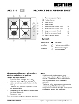 Ignis AKL 710/IX Program Chart