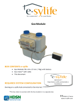 e-sylife Gas Module Installation guide