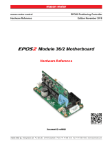 maxon motor EPOS2 Module 36/2 Hardware Reference Manual