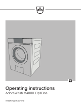 V-ZUG AW4T-11023 Operating Instructions Manual