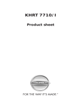 KitchenAid KHRT 7710/I Program Chart