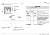 Whirlpool AKZ 209/IX Program Chart