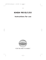 KitchenAid KHGH 9010/I/01 Program Chart