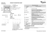 Whirlpool AKZ 647/IX/01 Program Chart