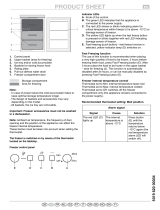 Bauknecht GKA175 OPTIMA/1 Program Chart